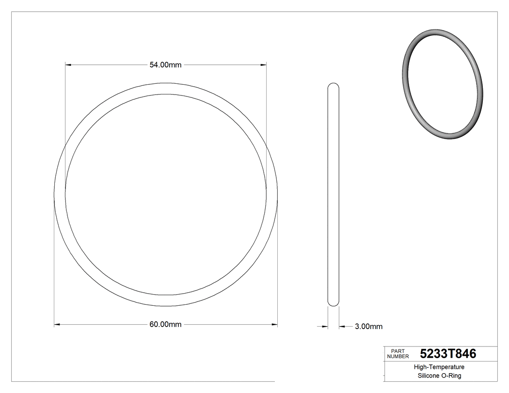 Technical drawing - 5233T846
